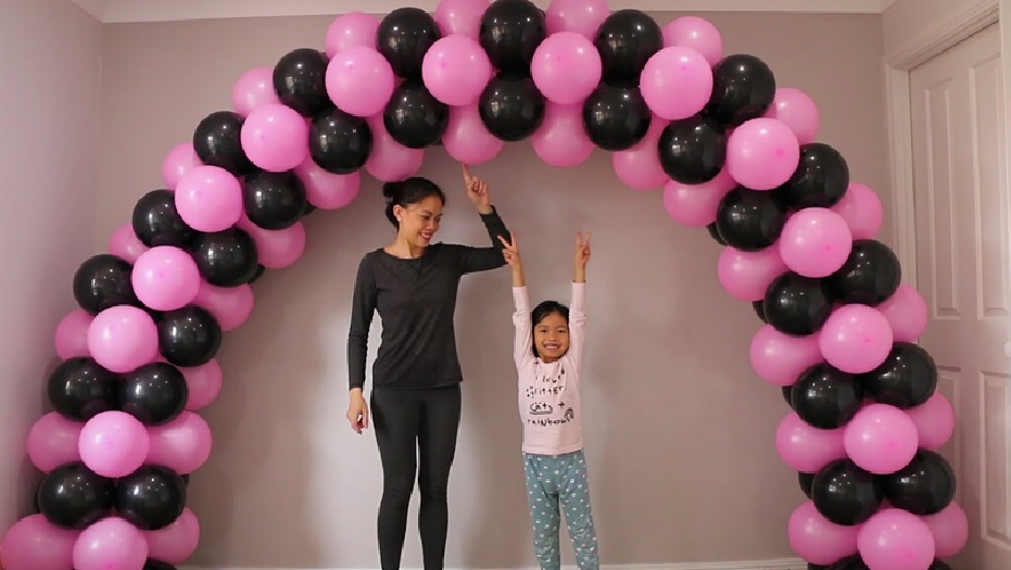 Как да си направим арка от балон